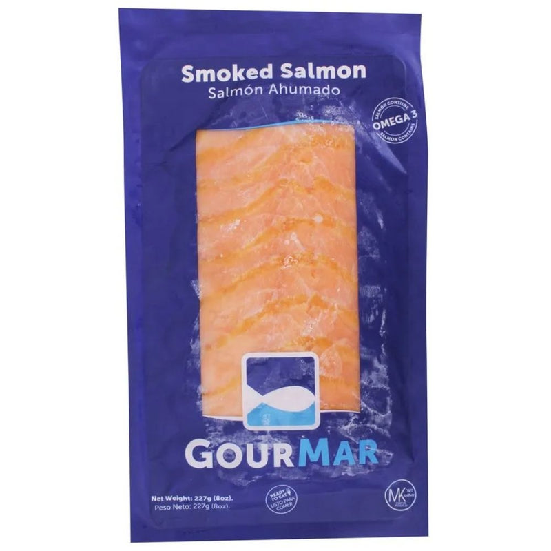 SALMON AHUMADO REBANADO GOURMAR 227 GR