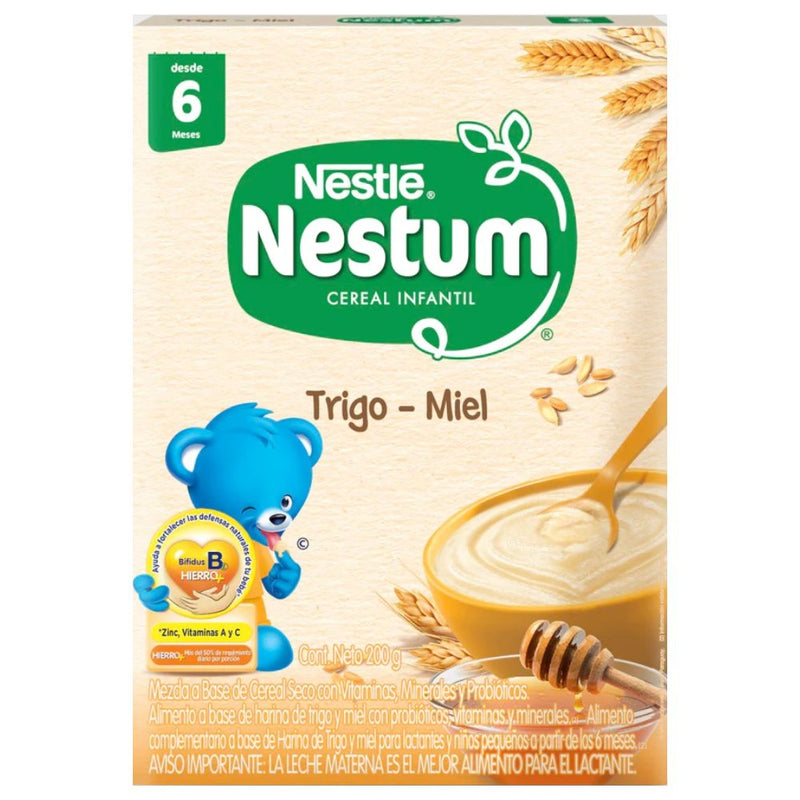 NESTLE NESTUM TRIGO MIEL CEREAL INFANTIL CAJA 200G