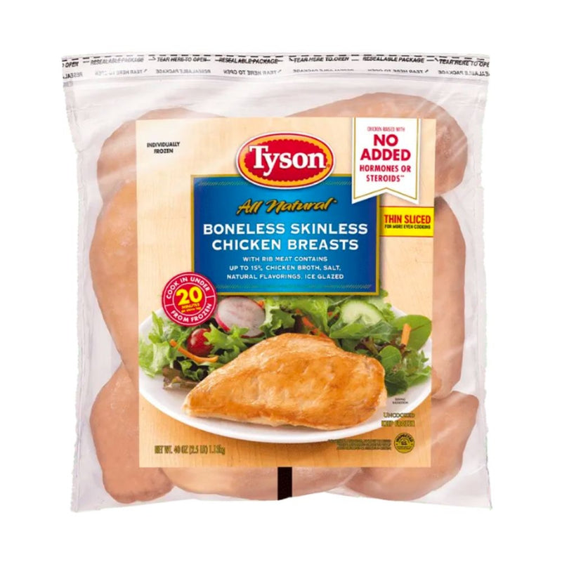 FILETE DE PECHUGA DE POLLO TYSON 2.5 LB