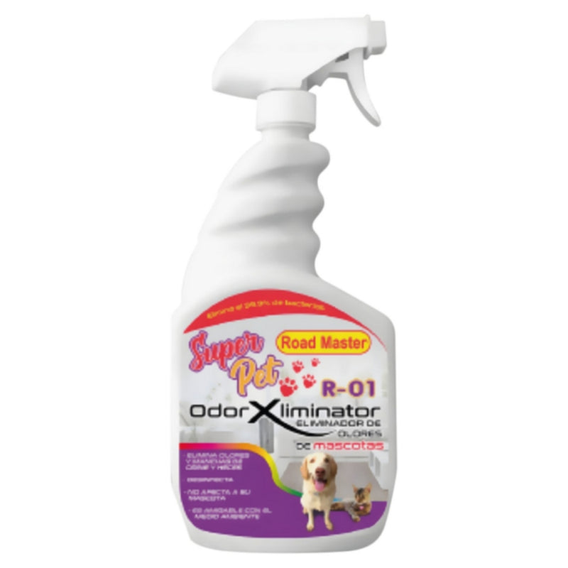 ELIMINADOR DE OLORES Y MANCHAS DE MASCOTAS ROAD MASTER 32 OZ