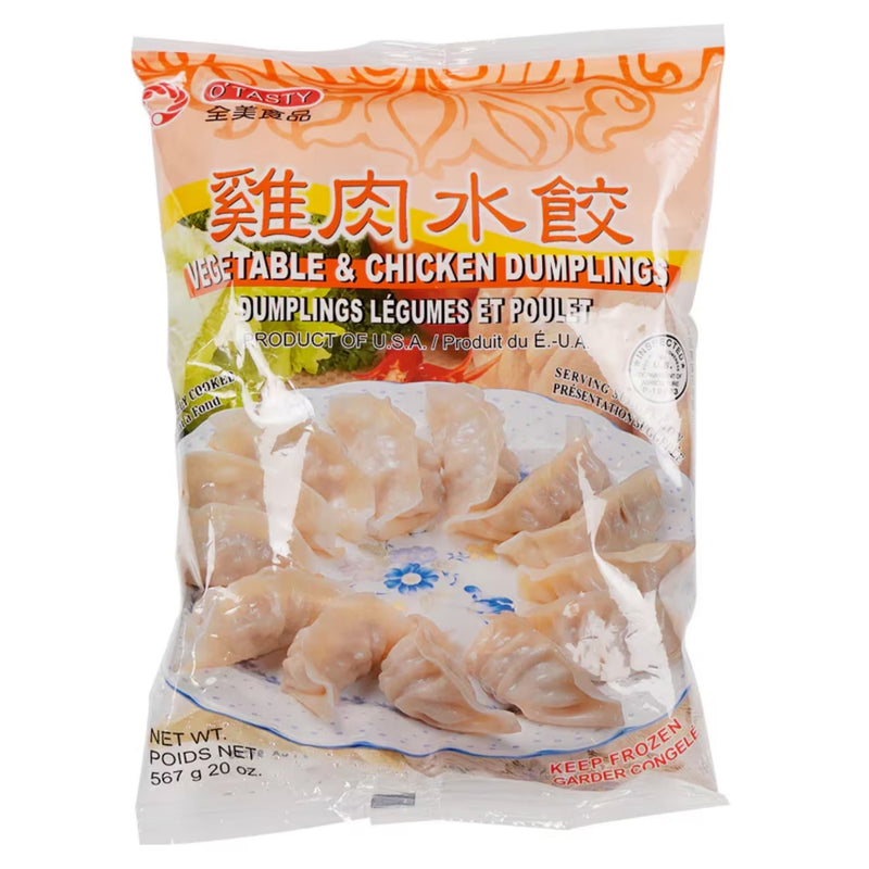 DUMPLINGS  CHICKEN & VEGETABLE 20 OZ