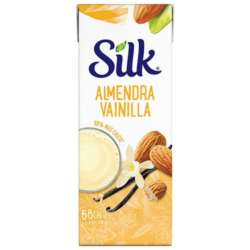 LECHE SILK PURE ALMOND VAINILLA 8 OZ