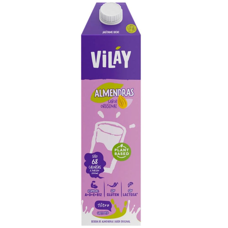 LECHE DE ALMENDRA ORIGINAL VILAY 1 LT