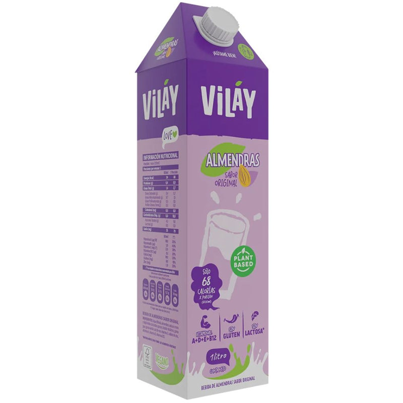 LECHE DE ALMENDRA ORIGINAL VILAY 1 LT