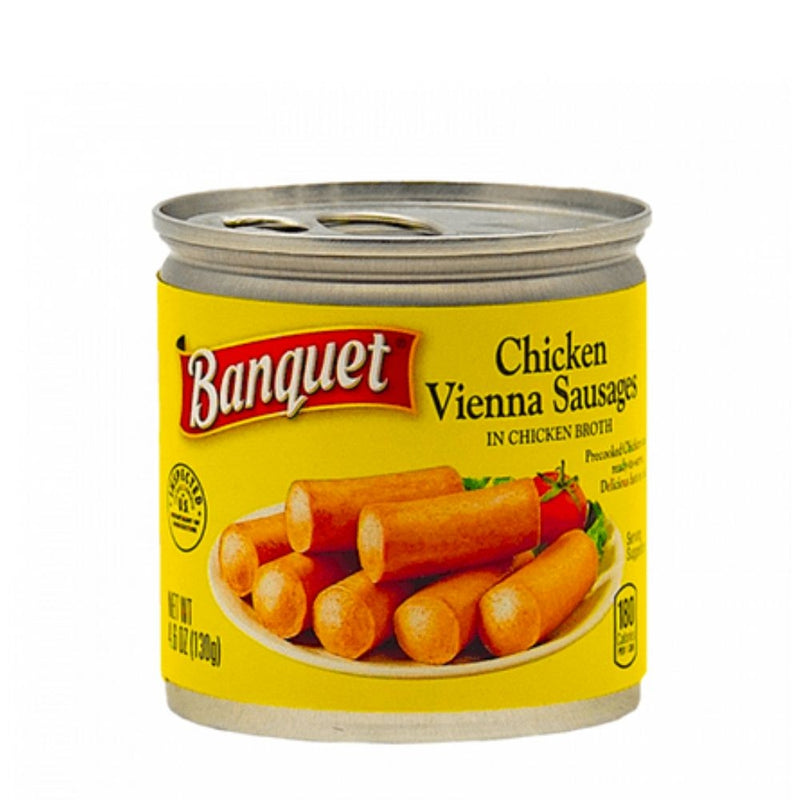 SALCHICHAS BANQUET CHICKEN VIENNA SAUSAGE 4.6 OZ