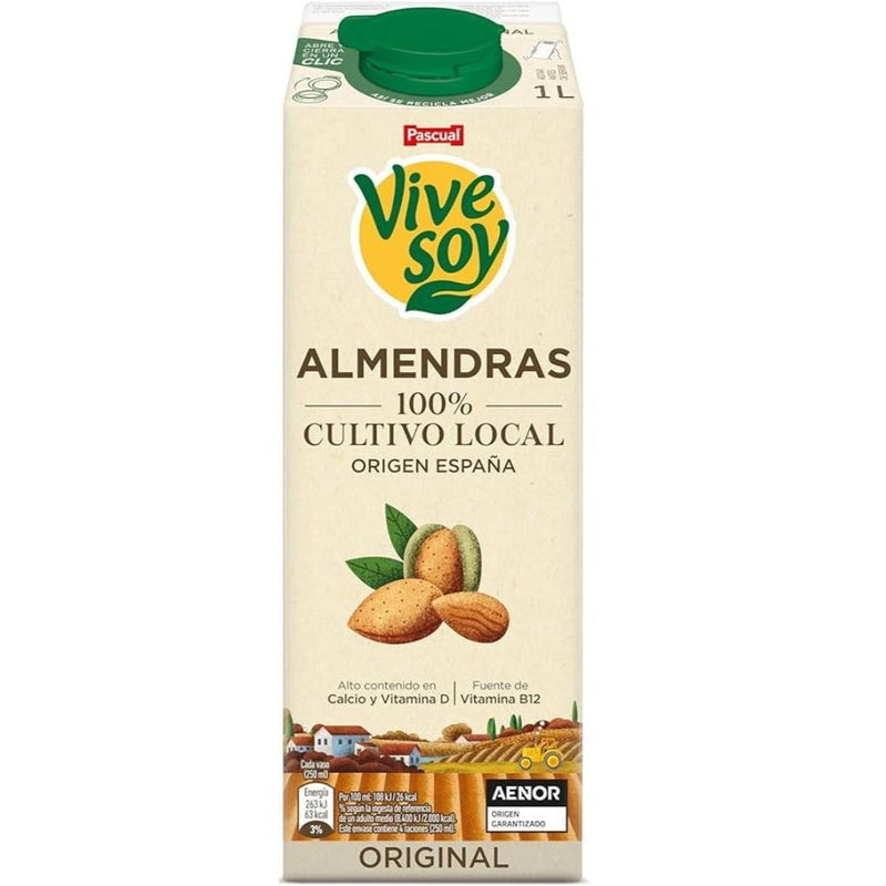 LECHE DE ALMENDRA VIVESOY 1 LT