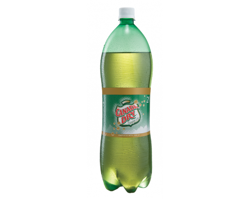 SODA GINGER ALE CANADA DRY 2 LITROS