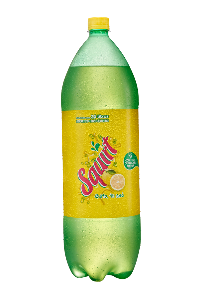 SODA SQUIRT CON JUGO DE TORONJA 2.5 LT