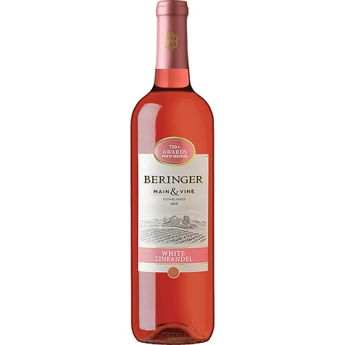 VINO BERINGER MAIN & VINE WHITE ZINFANDEL 750 ML