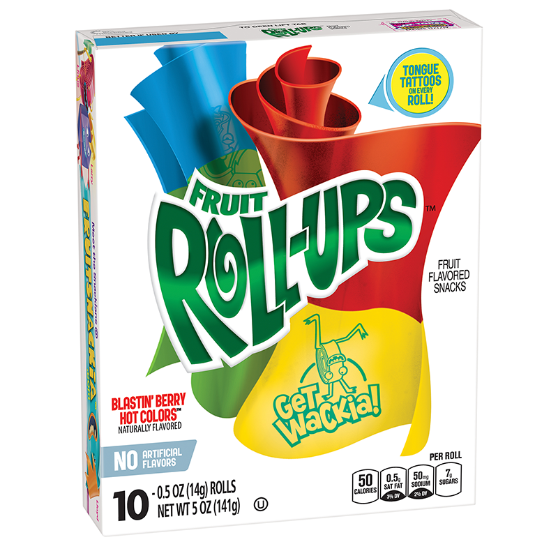 FRUIT ROLLUPS BLASTING BERRY HOT