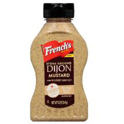 MOSTAZA FRENCHS DIJON STONE GROUND 12 OZ