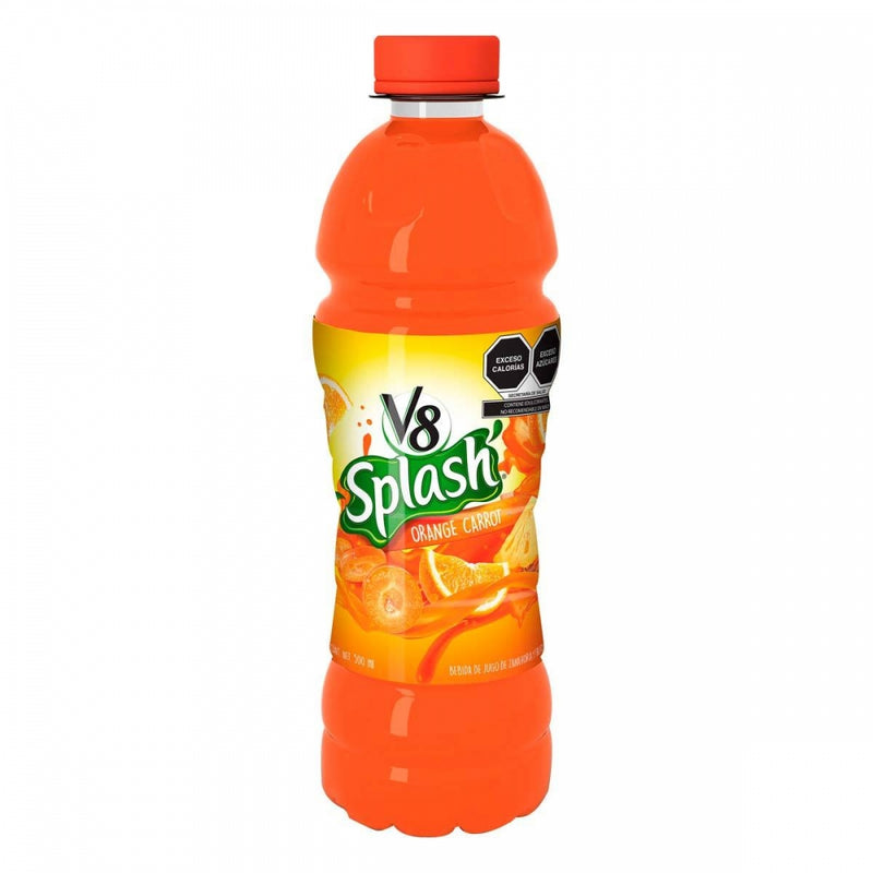 BEBIDA V8 SPLASH NARANJA ZANAHORIA 16 OZ