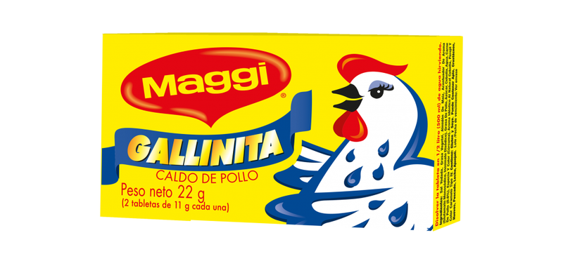 CALDO DE POLLO MAGGI GALLINITA 22 G