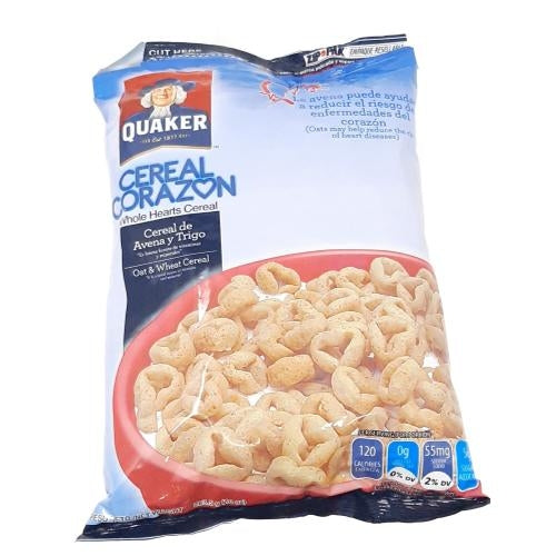 CEREAL QUAKER CORAZÓN BOLSA 10 OZ