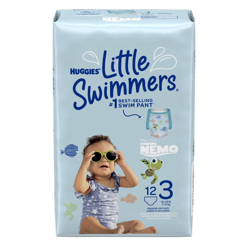 PAÑALES HUGGIES LITTLE SWIMMERS TALLA S 8X12