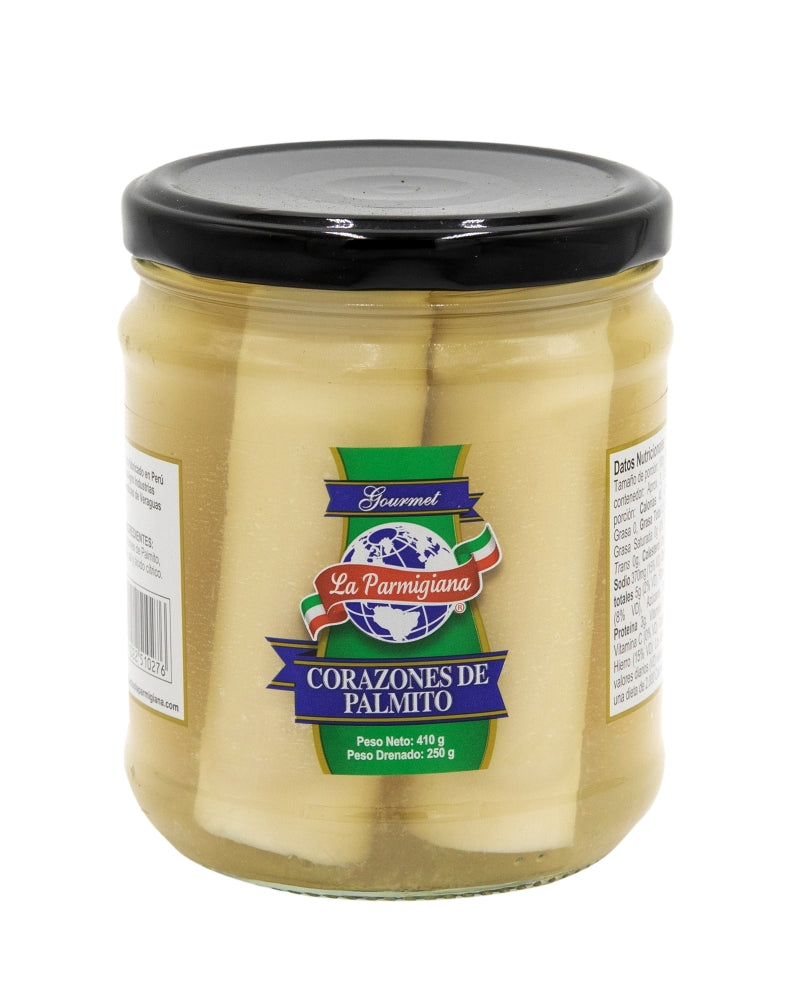 PALMITOS ENTEROS LA PARMIGIANA 410 GR