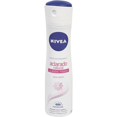 ANTITRANSPIRANTE EN AEROSOL NIVEA ACLARADO NATURAL 150 ML