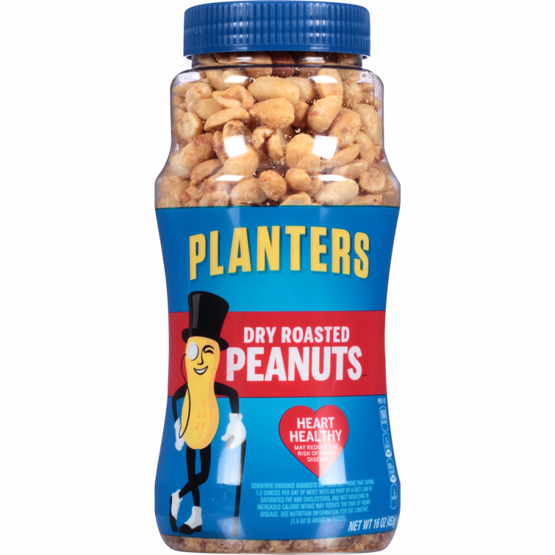 MANI PLANTERS DRY ROASTED 16 OZ