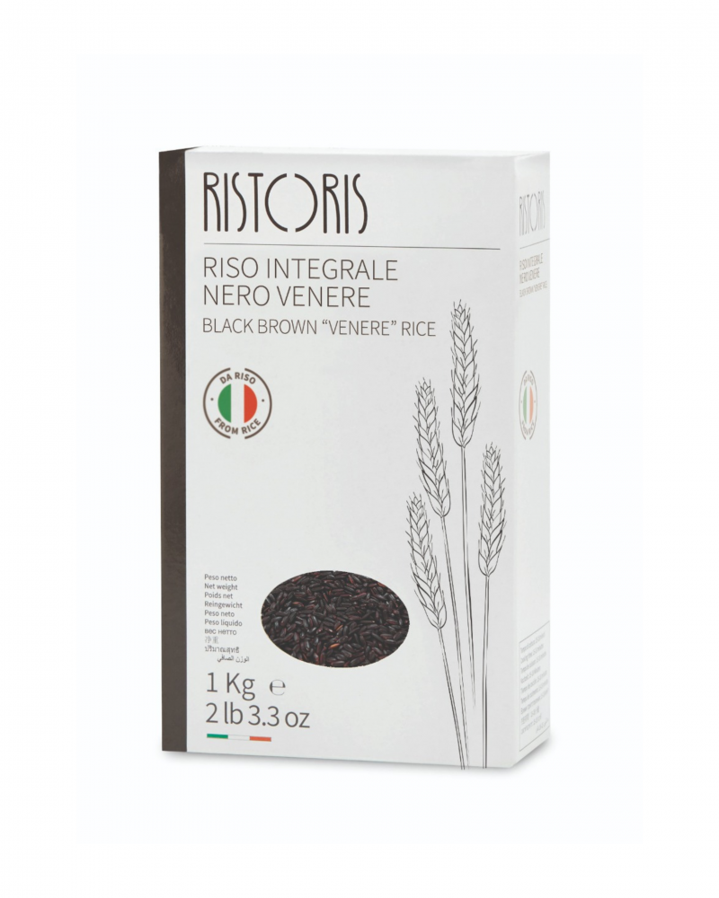 ARROZ DE RISOTO INTEGRAL NEGRO RISTOIS 1 KG