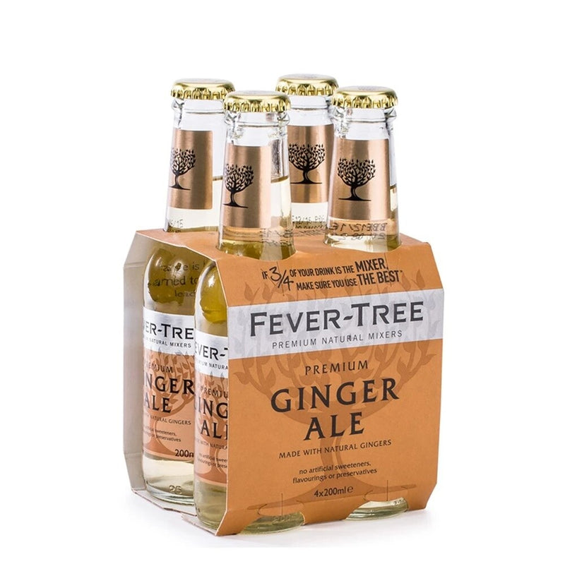 FEVER TREE GINGER ALE 4PACK (200 ML)