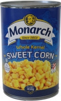 MAIZ MONARCH CORN WHOLE KERNEL 432 GR