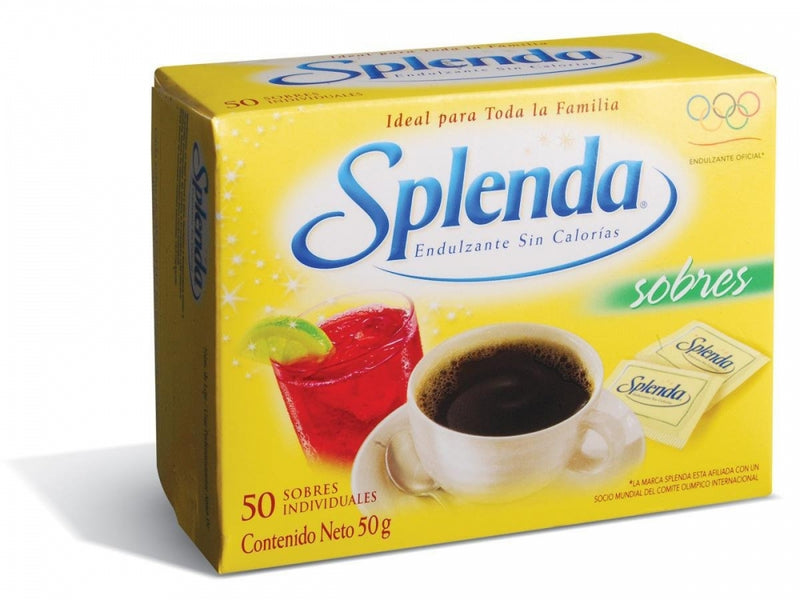 Endulzante Splenda 50 Sobres