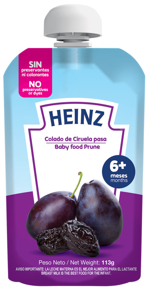 COLADO INFANTIL HEINZ CIRUELA PASA 113 G