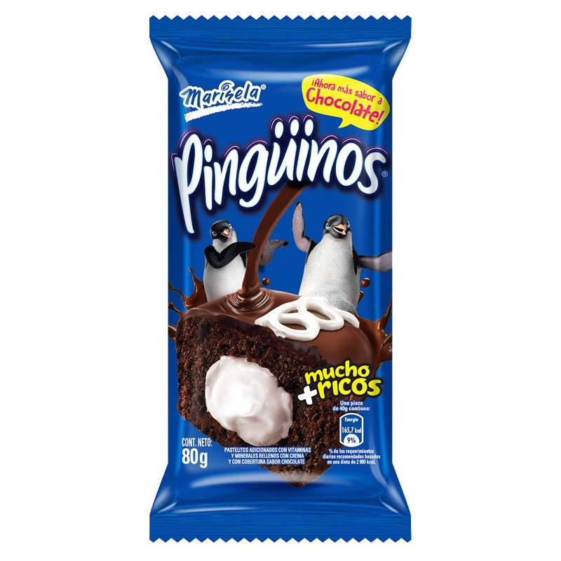 PINGUINOS MARINELA MUCHO MAS RICOS 80 G