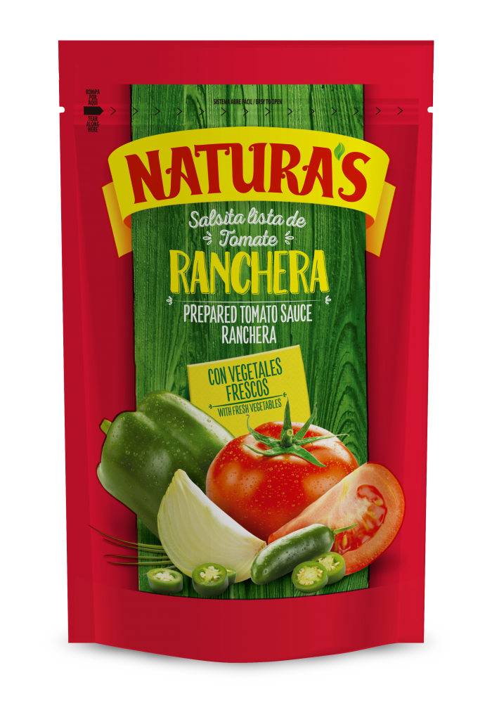 SALSA DE TOMATE NATURAS RANCHERA 90 G