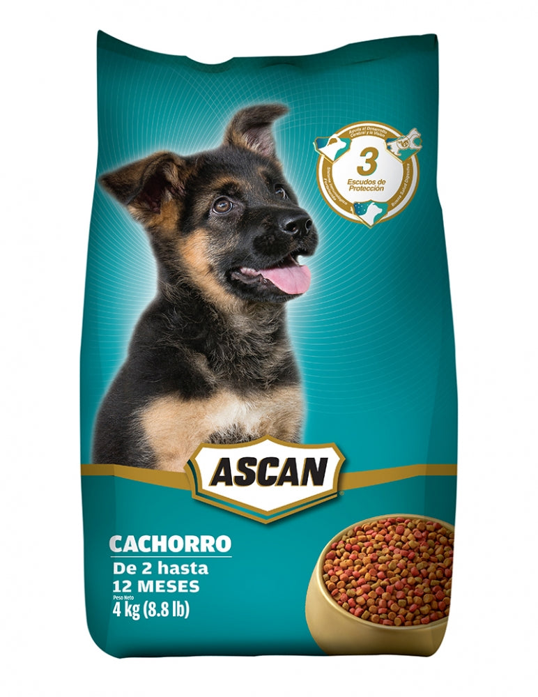 COMIDA DE CACHORRO ASCAN 2 KG