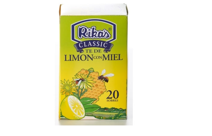 TE RIKA CLASSIC LIMON Y MIEL 20 SOBRES