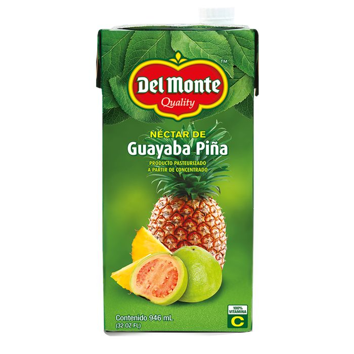 NECTAR DEL MONTE GUAYABA PIÑA 946 ML