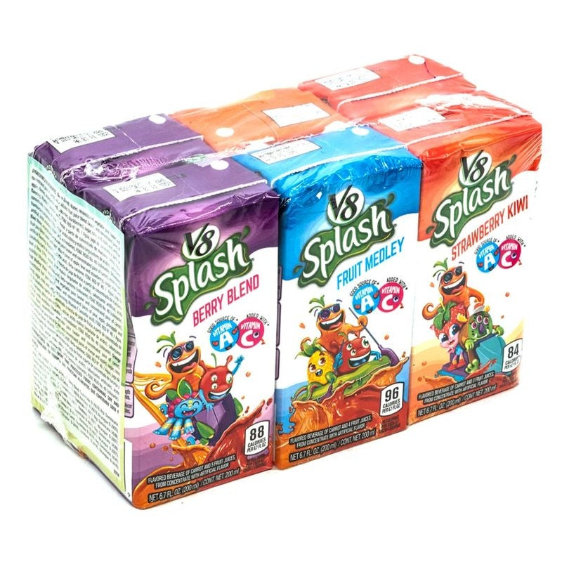 BEBIDA V8 SPLASH SIX PACK 200 ML