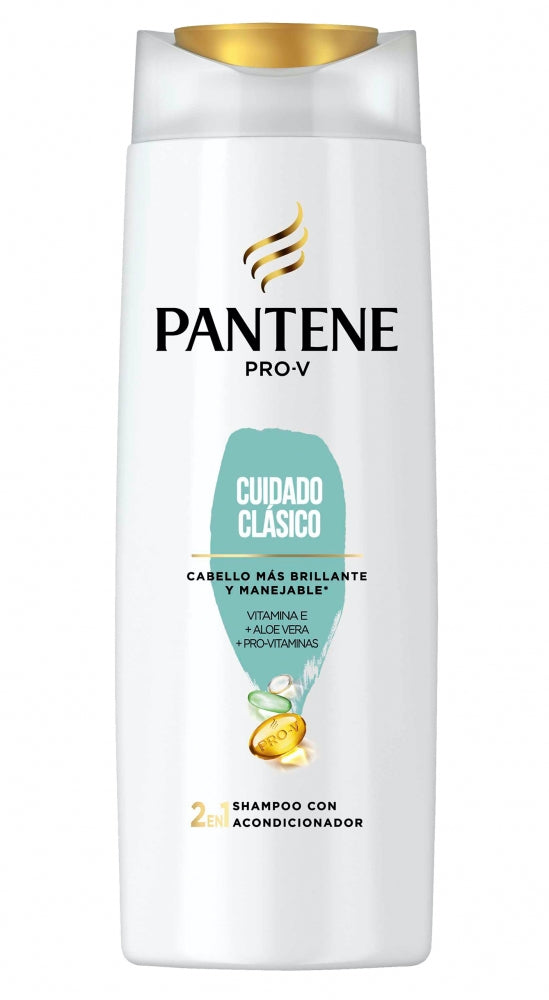 SHAMPOO PANTENE PRO-V 2 EN 1 CUIDADO CLASICO 400 ML