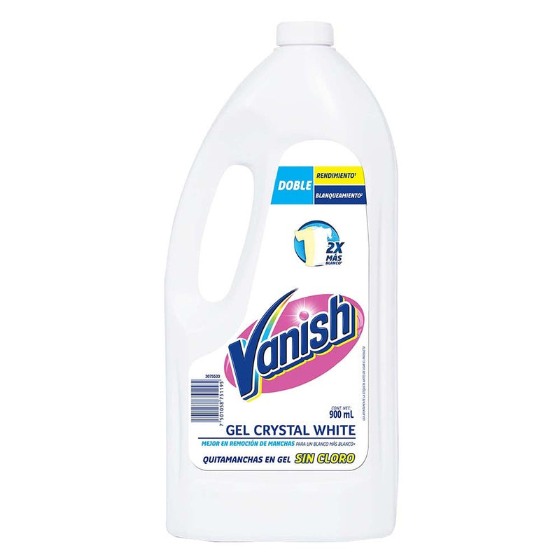 DETERGENTE VANISH WHITE LIQUIDO EN BOTELLA 900ML