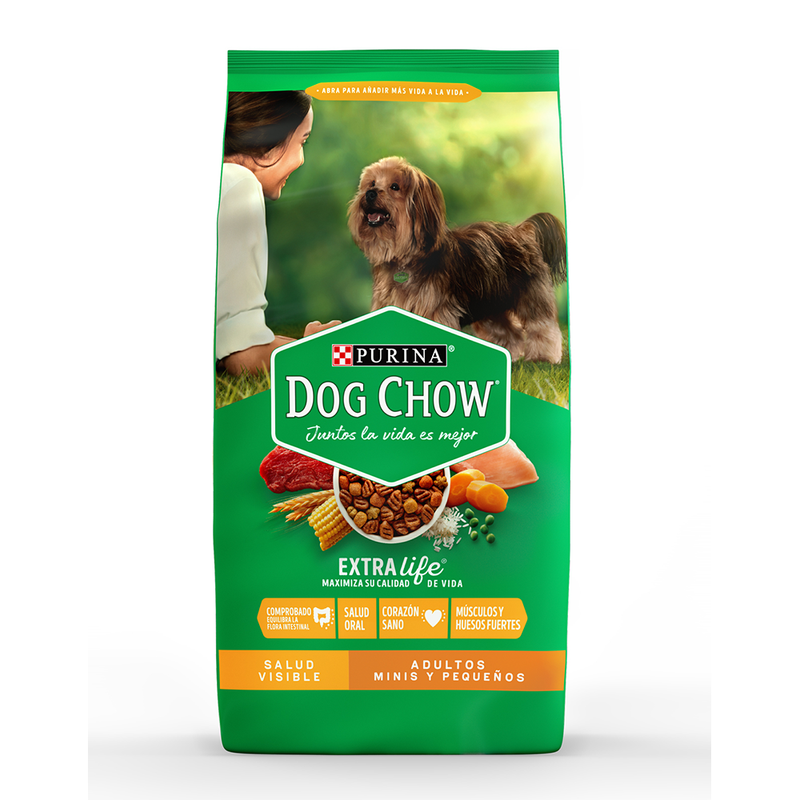 PURINA DOG CHOW PERRO ADULTOS RAZA MINIS Y PEQUEÑOS 2KG