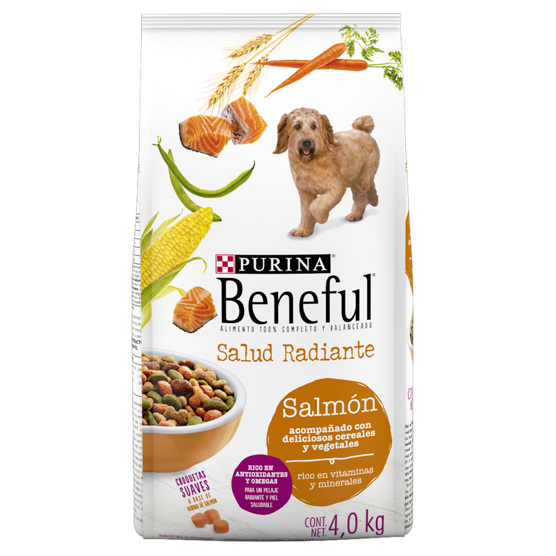 COMIDA BENEFUL SALUD RADIANTE SABOR SALMÓN 4KG