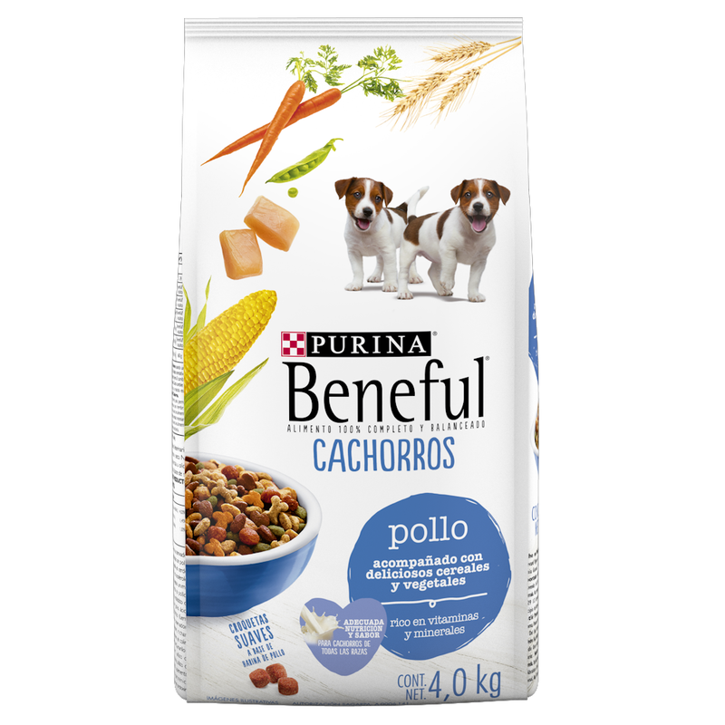 COMIDA PURINA BENEFUL PARA CACHORROS 4KG