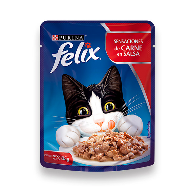 PURINA FELIX GATITOS CARNE EN SALSA 85 G