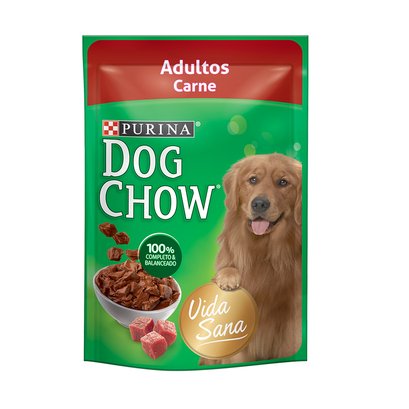 PURINA DOG CHOW PERRO ADULTO CARNE 100 G