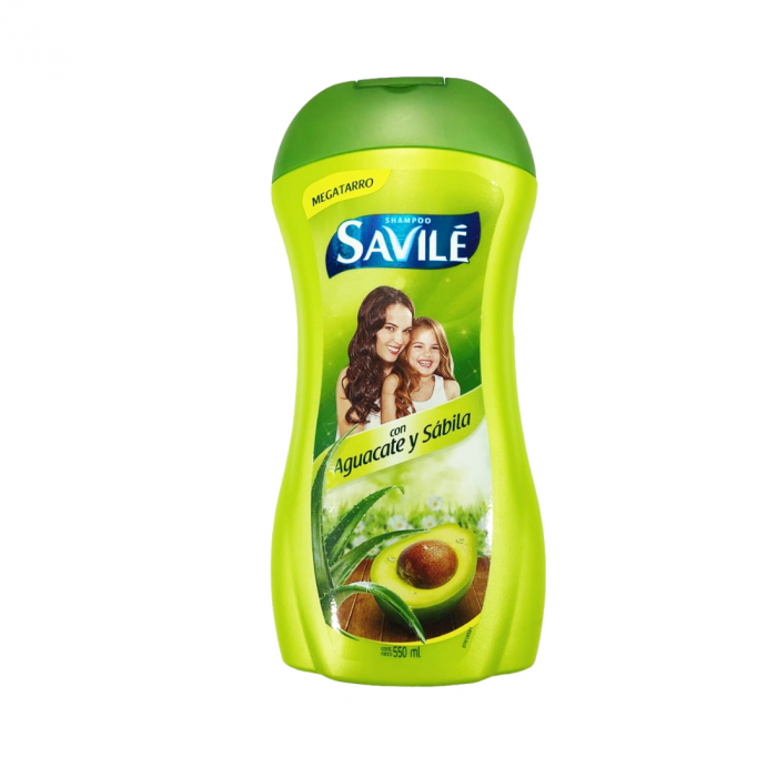 SHAMPOO SAVILE AGUACATE Y SABILA 550 ML