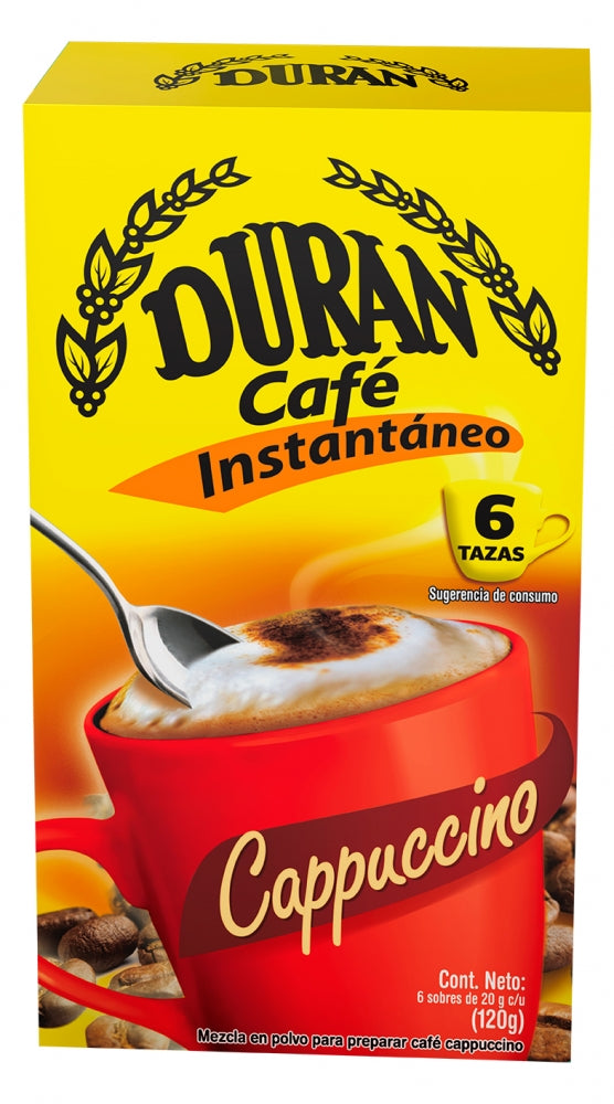 CAFE INSTANTANEO DURAN CAPUCCINO 120 G