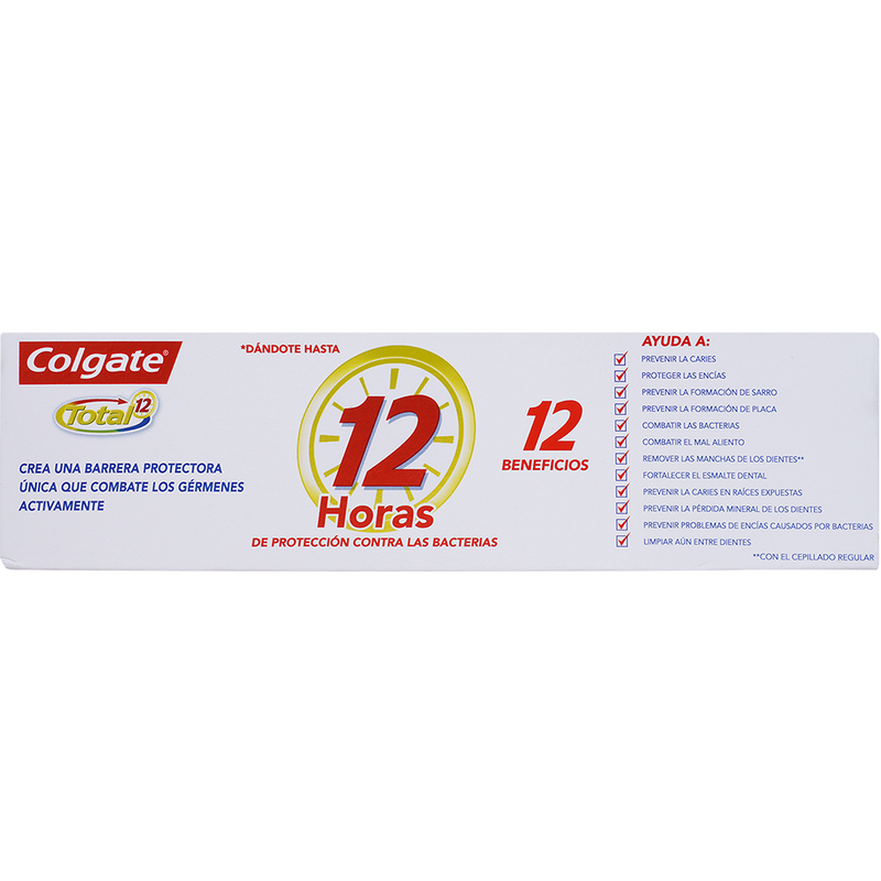 PASTA DE DIENTES COLGATE CD TOTAL 12 SALUD VISIBLE 75 ML