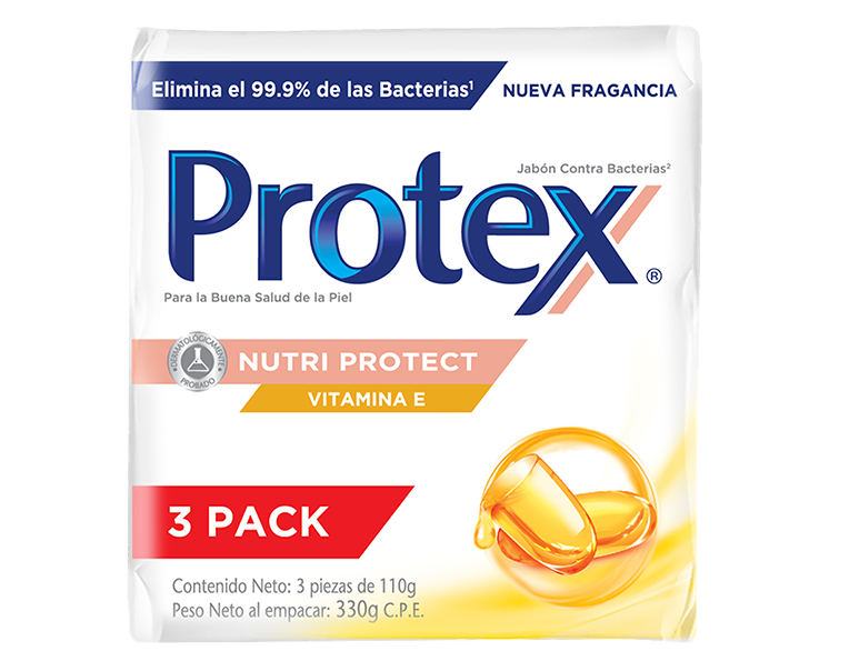 JABON PROTEX VITAMINA E 3PACK