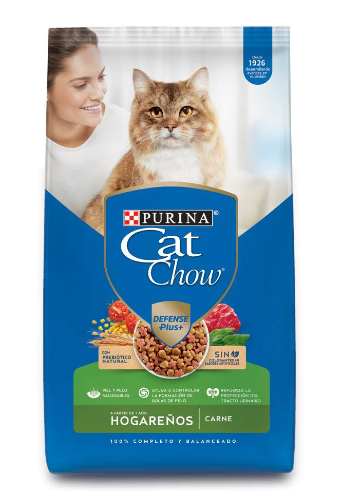 PURINA CAT CHOW HOGAREÑO CARNE 1.5 KG