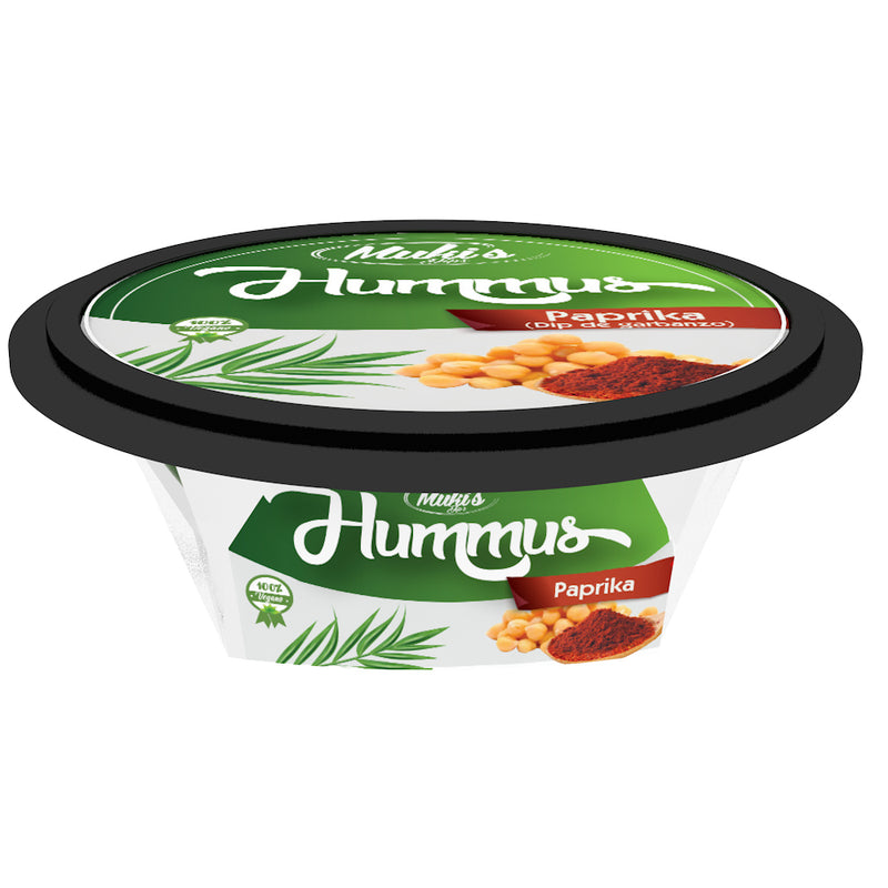 HUMMUS CLASICO PAPRIKA MUKIS 250 GR