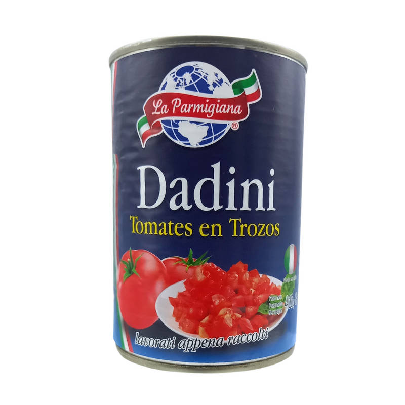 TOMATE EN TROZOS LA PARMIGIANA DADINI 400 GR