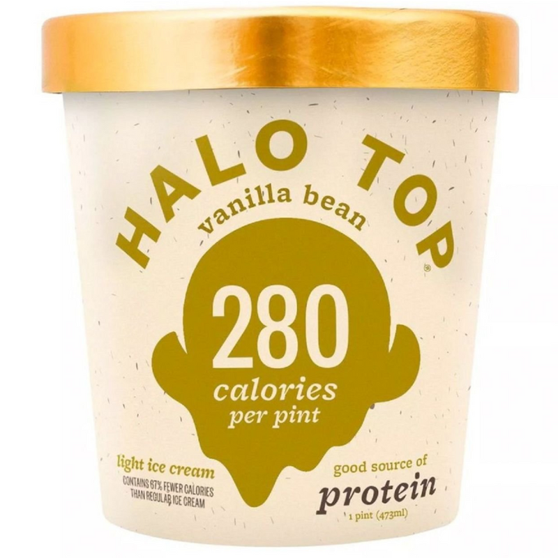 HELADO HALO VAINILLA BEAN 473 ML