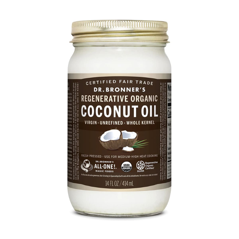 ACEITE DE COCO WHOLE KERNEL ORGANIC DR. BRONNER'S  14 OZ