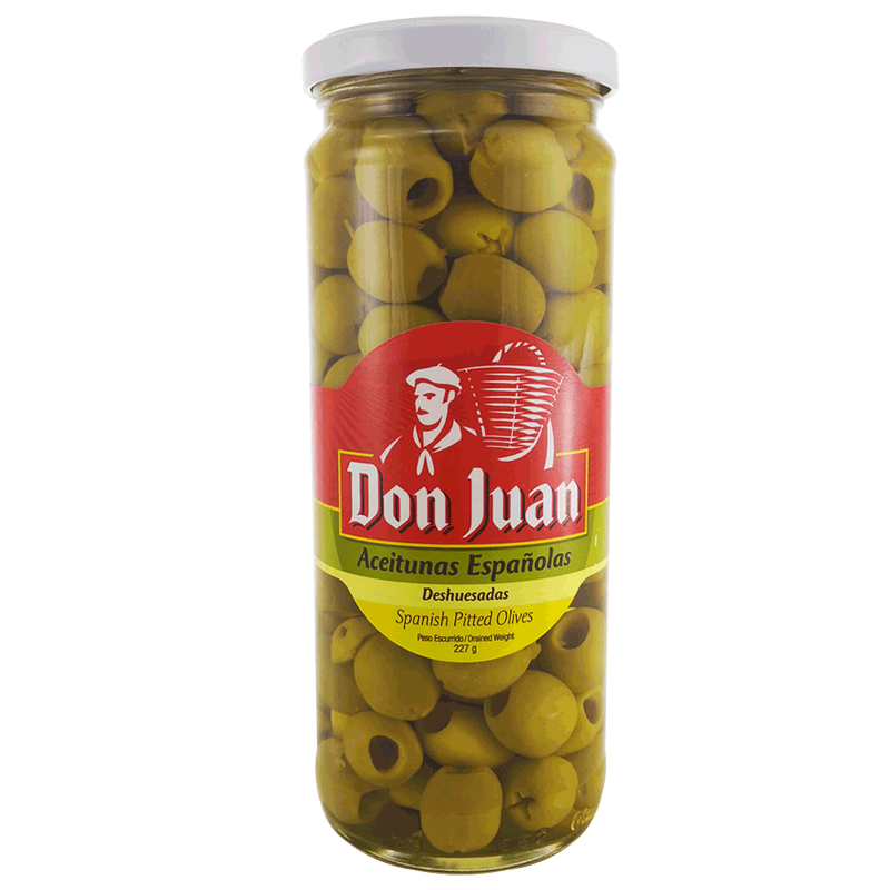 ACEITUNA MANZANILLA DESHUESADA DON JUAN  227 GR